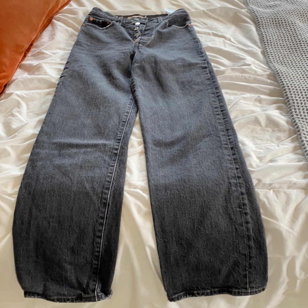 Levi Ribcage straight jeans